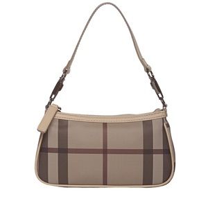 Burberry 3690447 Small Smoked Check Sling Bag